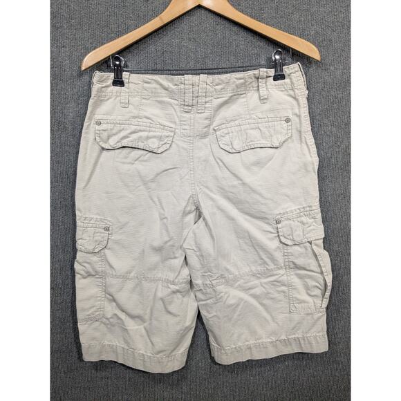Express Cargo Shorts Mens 30x13 Ripstop Baggy Y2K Skater Street - Picture 6 of 9